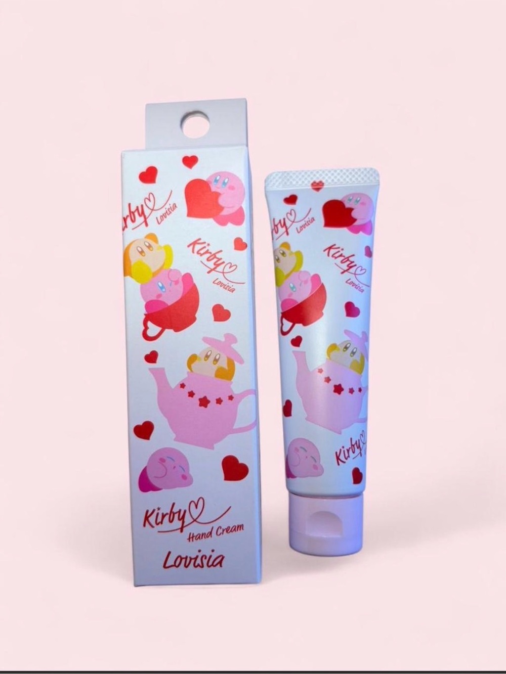 Lovisia x Kirby hand cream🧴🩷